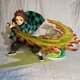 thumbnail image 1 of Demon Slayer Kyojflats Rengoku Anime Figura de acción, ZERO Kimetsu No Yaiba, Figura de respiración de llama, Rengoku17 cm sin caja al por menor zhangyuxiang unisex, 1 of 2