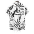 thumbnail image 4 of Busydd Mens Shirts Plus Size S-5XL Casual Oversized Lapel Hawaiian Shirt for Men Fashion Print Short Sleeve Button Up Shirt Summer Vacation Beach Shirts, 4 of 4