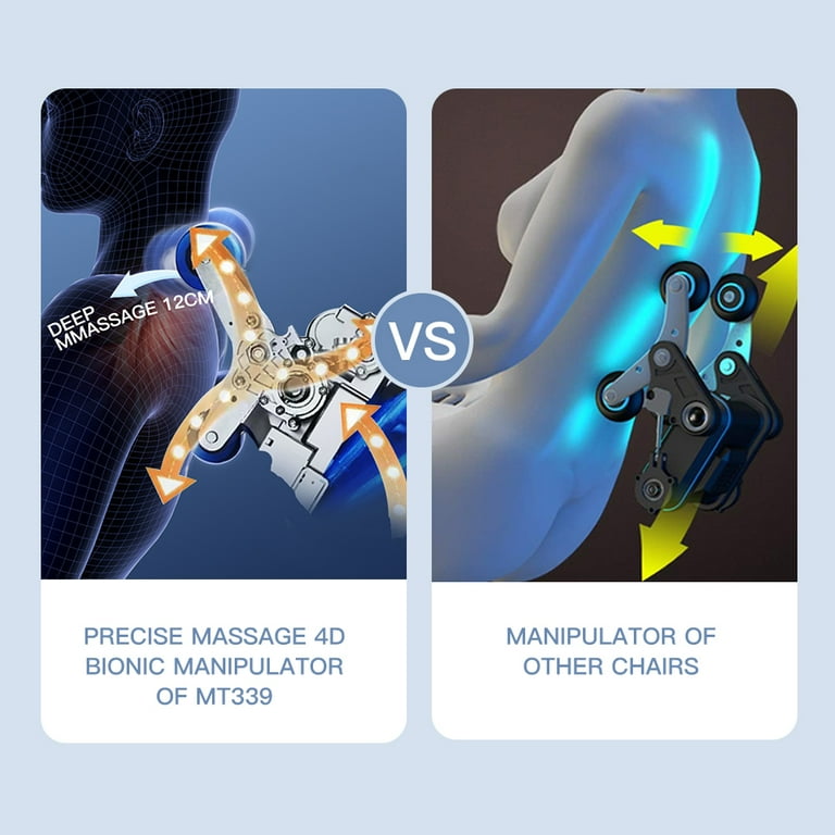 【masa】 MassaMAX MT339 4D SL Track Full Body Massage Chair, Electric