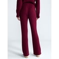 thumbnail image 3 of Free Assembly Women's and Women's Plus Cozy Yarn Cable Knit Sweatpants, 28.5" Inseam, Sizes XS-4X, 3 of 5