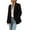 Black, variant on Wancir Women's Work Office Blazer Stretch Lapel Collar Long Sleeve Jacket Suit Blazer Casual Blazers Open Front Blazer