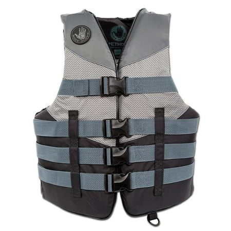 UPC: 0882930189891 | Body Glove Method- Adult Life Vest -USCGA Type III Nylon – Unisex  Adult  2XL/3XL  Black