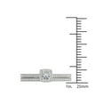 thumbnail image 4 of 1/3 Carat T.W. Diamond Single Halo 10kt White Gold Engagement Ring Set, 4 of 5
