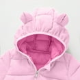 thumbnail image 2 of Hicidod Boys Winter Coat Baby Boys Girls Winter Coats Warm Thick Hooded Down Jacket Kids Infants Toddlers Winter Puffer Jacket Outerwear For Toddler 12m-5t, 2 of 5