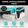 thumbnail image 4 of Bearback Lotion Applicator for Back & Body - Premium 17" Long Handle Folding Wand Self Care Application for Lotion, Sunscreen, Tanner, Medication, 4 of 10