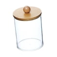 thumbnail image 2 of Dispensador de Soporte de hisopo de algodón Salvador Caja de algodón de maquillaje Organizador de tocador portátil Liso, 2 of 10