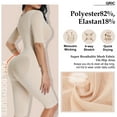 thumbnail image 4 of QRIC Postpartum Post Surgery Girdles for Women Shapewear Full Bodysuit Fajas Colombianas Reductoras y Moldeadoras, 4 of 6