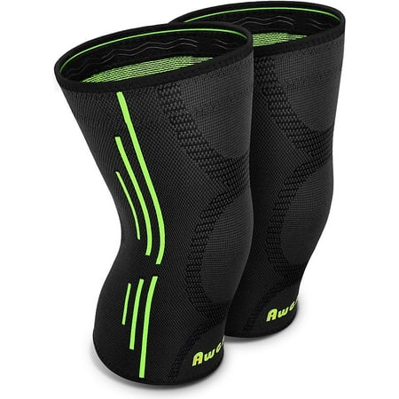 Awenia Genouillère Crossfit Ligamentaire,Genou Bandage Sport De