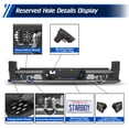 thumbnail image 6 of Rear Bumper Compatible with 2016-2023 Toyota Tacoma,Back Bumper Heavy Duty Offroad Bumper, 6 of 11