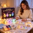 thumbnail image 5 of AURIGATE Glow in Dark DIY Bead Kit, 7.87x4.72 inch Luminous Spirit Crafts Set for Jewelry Making Halloween Gift Activity, 5 of 5