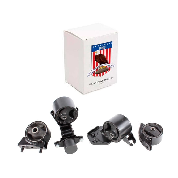 DNJ MMK1103 New Motor Mount & Trans. Kit Fits Cars & Trucks 97-99 Hyundai Accent 1.5L L4 SOHC