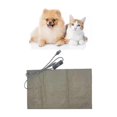 thumbnail image 2 of Pet Heating Mat Pad Carpet Electric Heated Usb Power Supply Adjustable Temp-black-l, 2 of 5