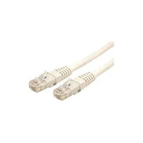 StarTech C6PATCH7WH 7ft White Molded Cat6 UTP Patch Cable ETL Verified
