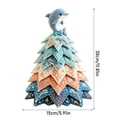 thumbnail image 2 of DIY Ocean Quilted Fabric Tree Kit, 3D Padded Sewing Craft Project, Seasonal Mantel Shelf Decor, Ocean Home Decor, Handmade Holiday Gift for Crafters, 2 of 4