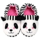 thumbnail image 1 of EeaseMX 1 par de adorables pantuflas para niños, pantuflas cálidas para niños, pantuflas de panda de dibujos animados, 1 of 8