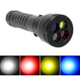 thumbnail image 1 of Rojo, amarillo, azul, luz de color blanca, linterna LED, antorcha de mano al , luz de señal para , , pesca, caminar, lectura,, 1 of 6