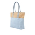 thumbnail image 3 of Paquete 40 piezas Bolsa de yute con interior laminado azul 47 x 36 x 12, 3 of 4