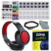 Arturia BeatStep Pro MIDI/Analog Controller & Sequencer and Deluxe Bundle w/ Samson SR360 Professional Headphones + MIDI Cable + Djing for Dummies + Fibertique Cloth