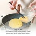 thumbnail image 4 of Inteprter Batidor de huevos manual Mezclador Mezclador Batidor de restaurante Cuchara agitadora Cocina y Comedor Negro, 4 of 6