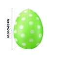 thumbnail image 3 of Easter Inflatable Eggs Outdoor Decorations 24inch Colorful Eggs Inflatable Ornaments Large Easter Eggs Hanging Decorations For Spring Tree Porch Yard Garden Party, 3 of 6