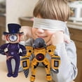 thumbnail image 4 of SKBD Toilet Man Plush Series, Monster Stuffed Animal Titan Tv Man Plushies, Clock Man Plush Doll, Horror Game Speakerman Boss Titan Toy, Gifts for Fans and Children, 4 of 5