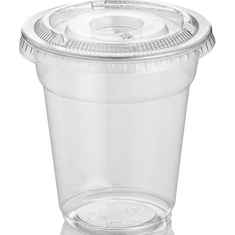  MMonDod 8 Pack Glass Cups with Lids and Straws,Iced