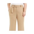 thumbnail image 2 of INC Womens Plus Belted Office Wear Pants, 2 of 3