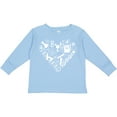 thumbnail image 3 of Inktastic Science Heart Beaker, Book, DNA and Microscope Boys or Girls Long Sleeve Toddler T-Shirt, 3 of 5