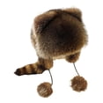 thumbnail image 2 of Abbraccia Winter Plush Hat Trapper Hat Earflaps Fashion Windproof Thermal Ski Hat Winter Warm Hat Cute Lei Feng Hat for Keep Warm Girls Over 13 Years Old, 2 of 7
