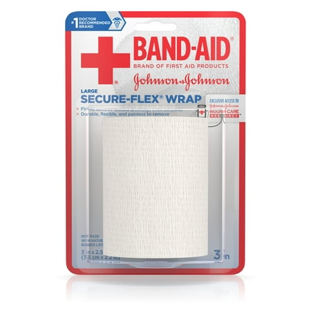 UPC 381371161515 product image for Band-Aid Secure-Flex Wrap, Large | upcitemdb.com