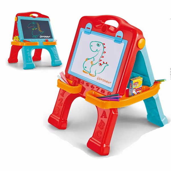 Fithood Children'S Art Easel, Standing Children'S Easel, Double Sided