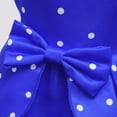 thumbnail image 6 of IBTOM CASTLE Toddler Baby Girl Polka Dots Mini Tutu Dress Mouse Ears Princess Costume Kids Birthday Fancy Dress up Halloween Christmas Carnival Party Cosplay Clothing Set 8-9 Years Blue, 6 of 8