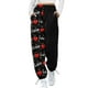 thumbnail image 1 of Pantalones de yoga Gibobby Pantalones estampados para mujer Cintura alta Athletic Rojo XL, 1 of 4