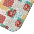 thumbnail image 5 of Pioneer Flower Floral Print Pattern Dish Drying Mat for Kitchen 1 Pack, Ultra Absorbent Microfiber Dishes Drainer Mats,16"x18", 5 of 6