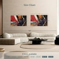 thumbnail image 4 of Elephant Stock Red Hot Wall Art - Horizontal Canvas Wall Art - Living Room Wall Decor - Music Canvas - Red And Orange Decor By Jin G. Kam - 48" x 32", 4 of 8