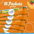 thumbnail image 5 of Pack of 2 - Crystal Light Zero Sugar Peach Mango Green Tea Drink Mix Packets 10 Packets, 5 of 5