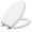 White-1, variant on Heavy Duty Commercial Toilet Seat, Soft-Close White Toilet Lid with Quick-Release for Easy Cleaning, Universal Fit [Elongated/Round] Bowl, 660 lbs Capacity