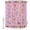 Pink, variant on Small Stall Shower Curtain 36x72 Inch Narrow Half Size Pink Alphabet Bath Curtains Bathroom Decor, Cartoon Colorful Animals Letter Crayon Waterproof Fabric Shower Curtain Set with Hooks 36 Inch