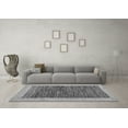 thumbnail image 3 of Ahgly Company Indoor Rectangle Abstract Gray Modern Area Rugs, 4' x 6', 3 of 4