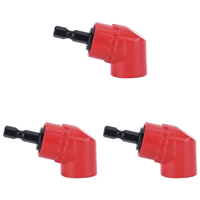 Adaptador Taladro Ángulo Recto 1/4 Pulgadas Y 105 Grados Soporte Puntas Destornillador Vástago Hexagonal