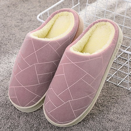 

Aayomet Women s Slippers Women s Fuzzy Slippers Cross Band Memory Foam House Slippers Open Toe Red 7