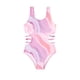 thumbnail image 5 of Conjunto de pantalones cortos de bebé de verano lindo de la playa de impresión floral de dos piezas traje de baño para niños vestido corto de verano floral, 5 of 8