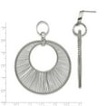 thumbnail image 4 of White Stainless Steel Earring Drop & Dangle Women'S, 4 of 4