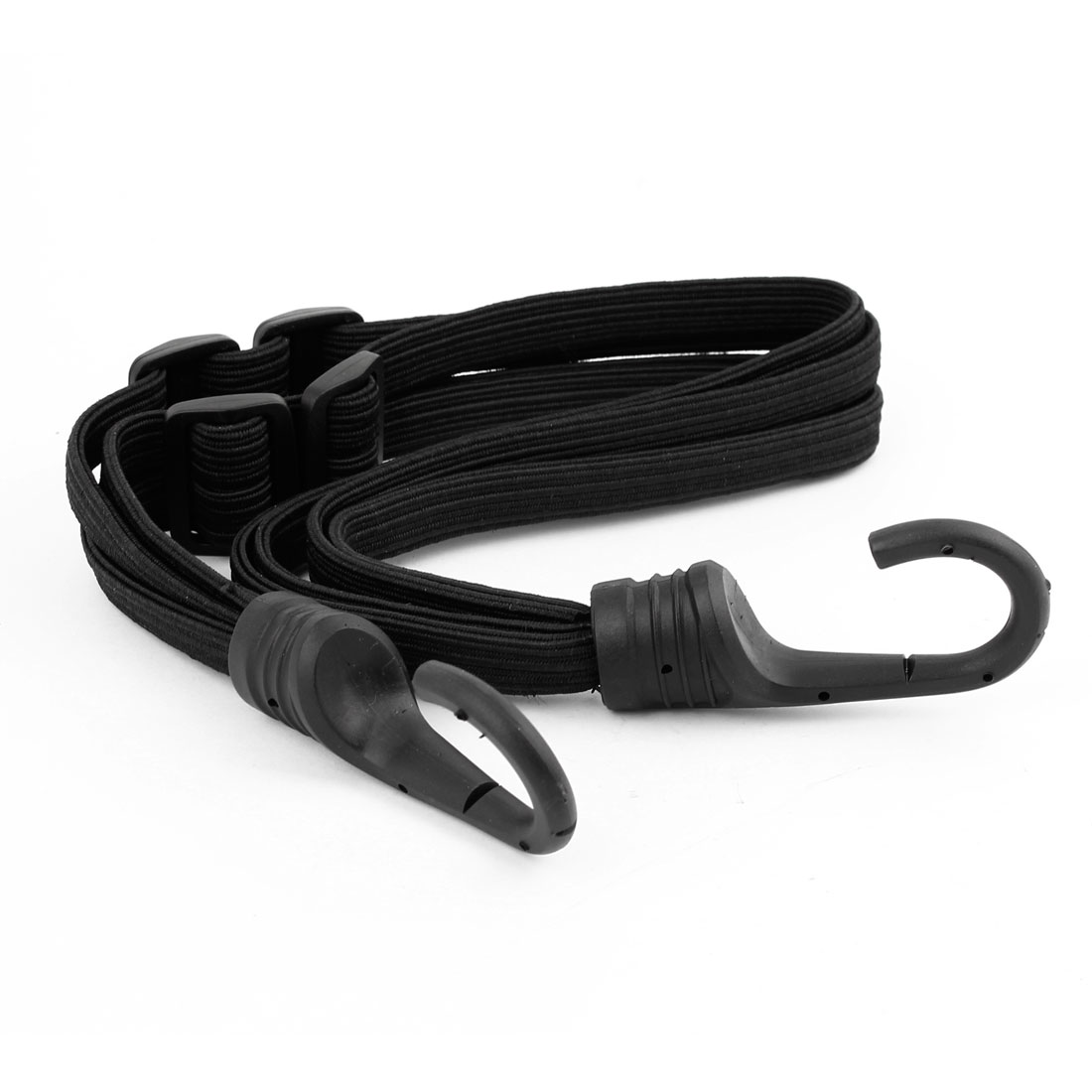 A LIITTLE TREE 6 x Bungee Cord Elastic Luggage Straps Rope Hooks Stretch Tie Car Bike
