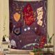 thumbnail image 3 of Tapiz de pared grande con estampado de paisaje de Harry Potter y la varita mágica, alfombra de pared hippie con tarot para colgar en la pared, decoración del hogar para dormitorio, 3 of 5