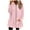Pink, variant on LIaqionyy Hoodie Sherpa Jacket for Women Fleece Zip up Jackets Oversized Casual Coats with Pockets Warm Winter Coat
