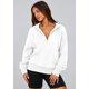 thumbnail image 3 of Sudadera PRETTYGARDEN Otoño 2025 Media Cremallera Corta Blanca Talla L, 3 of 8