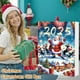 thumbnail image 5 of Calendario de cuenta regresiva para Navidad, linda decoración acrílica, caja de regalo navideña para familiares y amigos, bola decorativa., 5 of 5