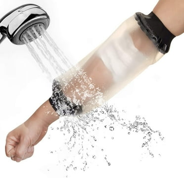 1 pcs Shower Cover | Reusable Line Sleeve | Waterproof Cast Cover for Elbow | Line Covers for Upper Arm Wound, Bandage Dressing Protection