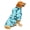 Dinosaurs, variant on HDE Dog Raincoat Double Layer Zip Rain Jacket with Hood for Small to Large Dogs Ducks Blue 3XL
